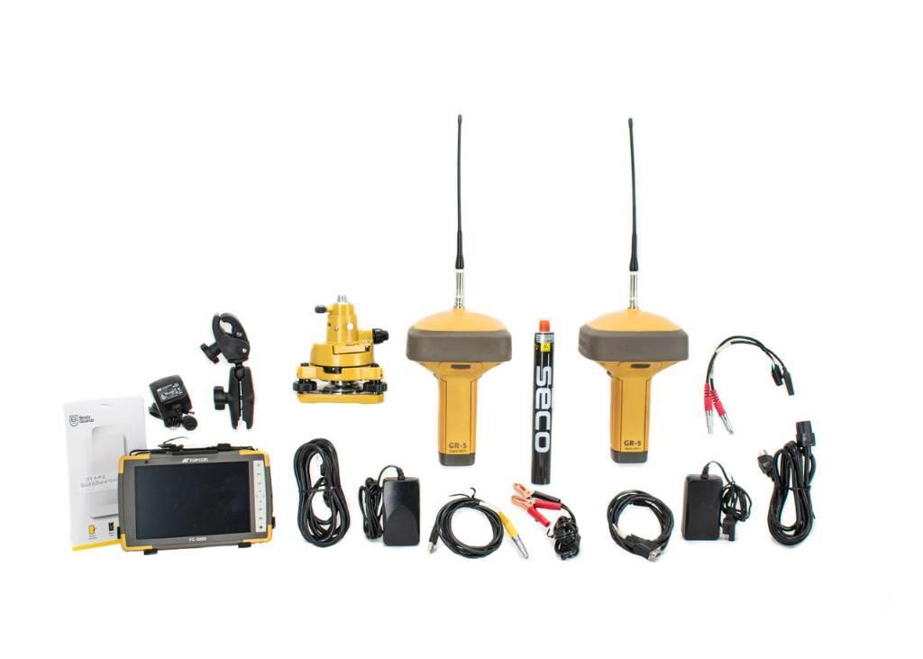 Topcon Dual GR-5 UHF II GPS Kit w/ FC-5000 & Magnet Field Drugi deli