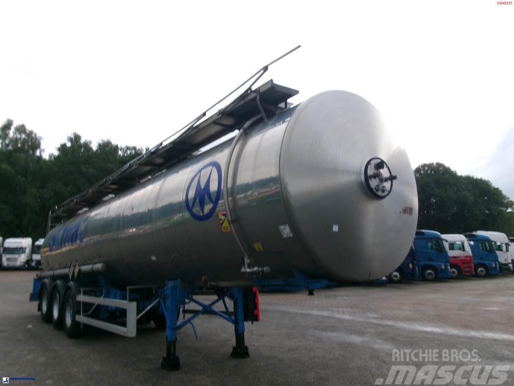 Magyar Chemical tank inox 32.5 m3 / 1 comp Polprikolice cisterne