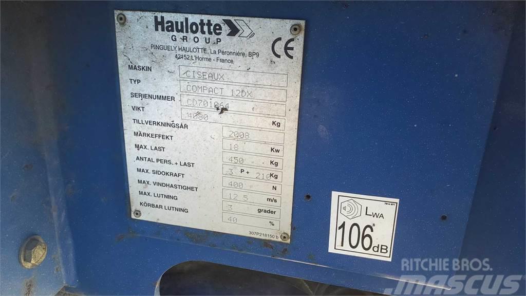 Haulotte C12DX Škarjaste dvižne ploščadi