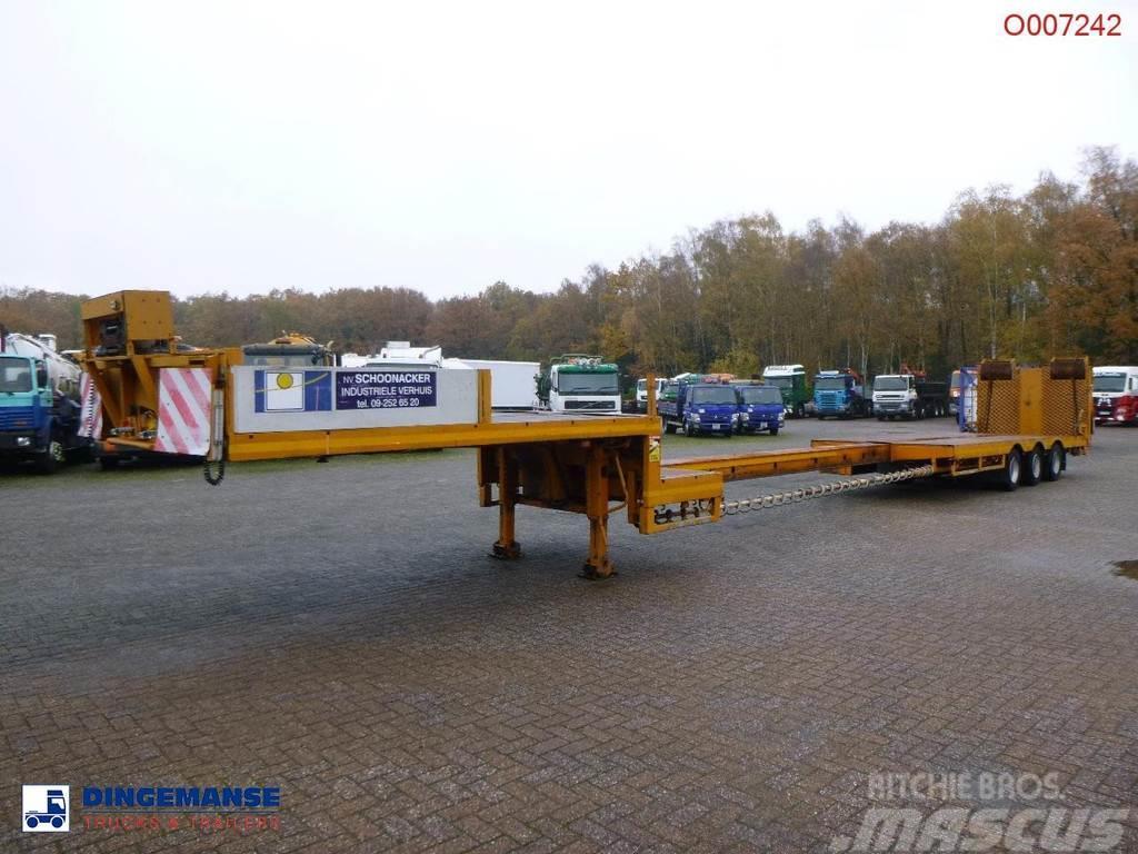 Broshuis 3-axle semi-lowbed trailer E-2190-24 / 47.5 T ext. Nizko noseče polprikolice