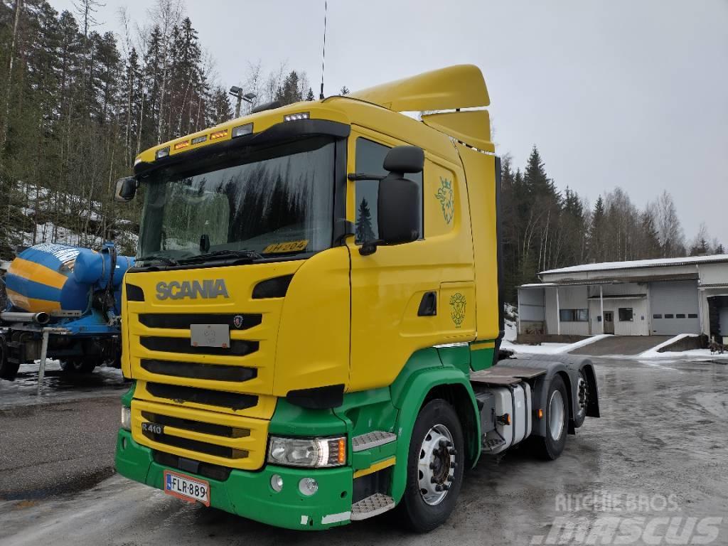 Scania R410 6x2 hydrauliikka, ADR,Euro6 Vlačilci