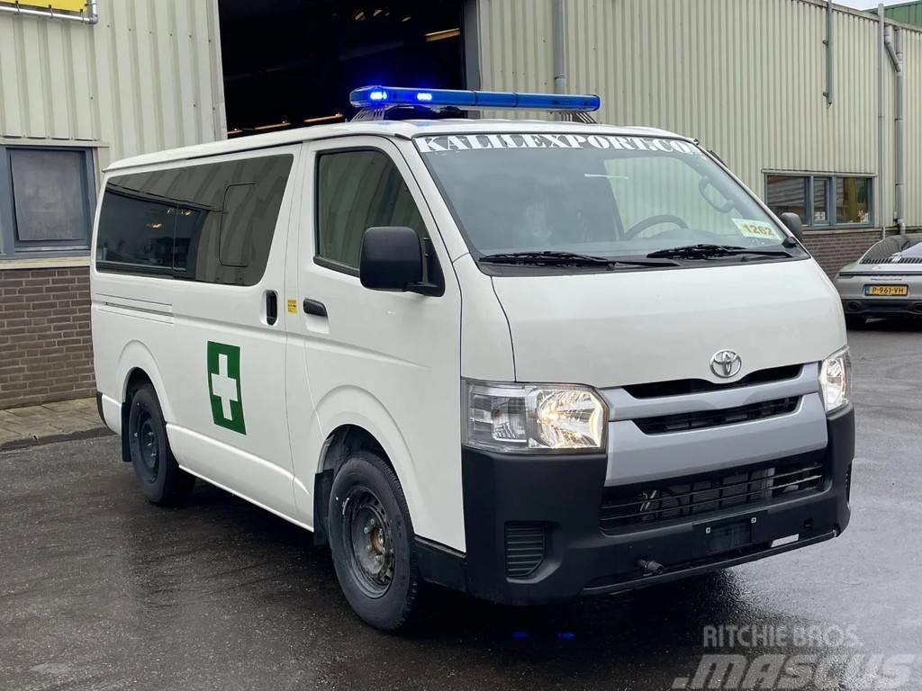 Toyota HiAce Ambulance Unused New Rešilni avtomobili
