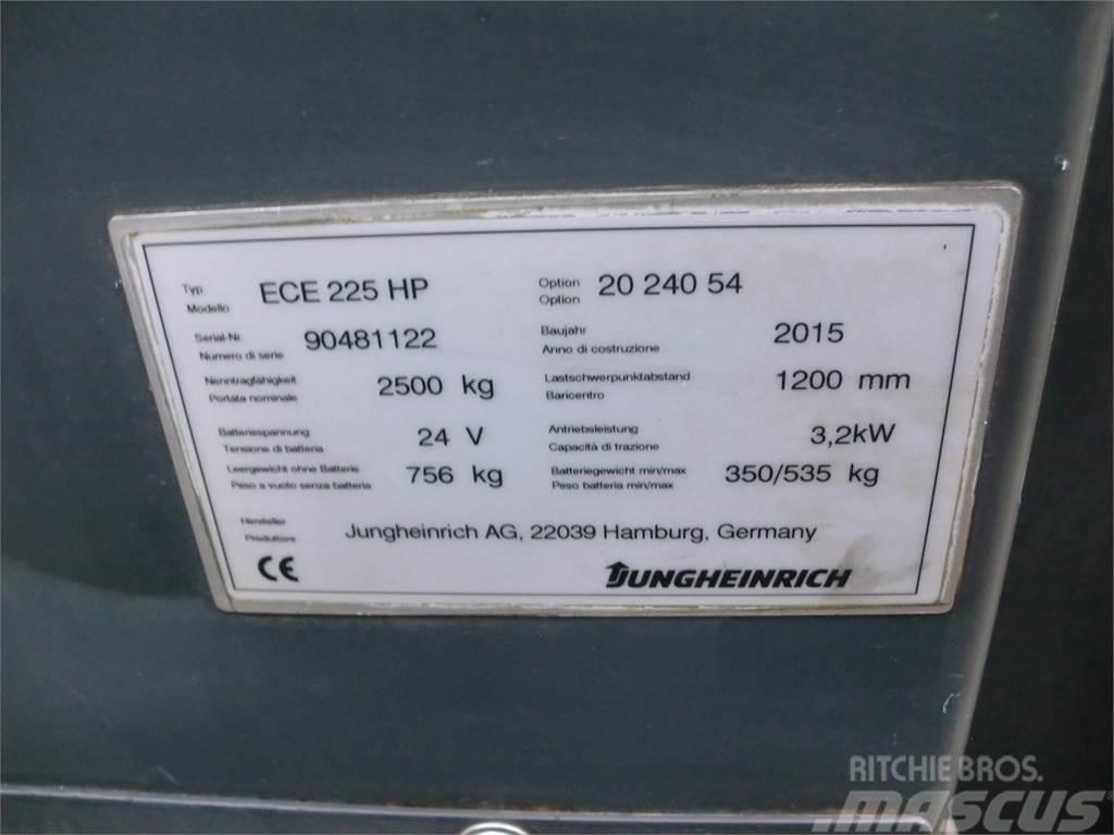 Jungheinrich ECE 225 HP 2400x540mm Nizko dvižni komisionirni viličar