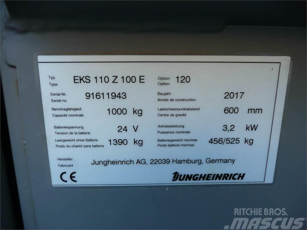 Jungheinrich EKS 110 Z 100 E Visokodvižni komisionirni viličar