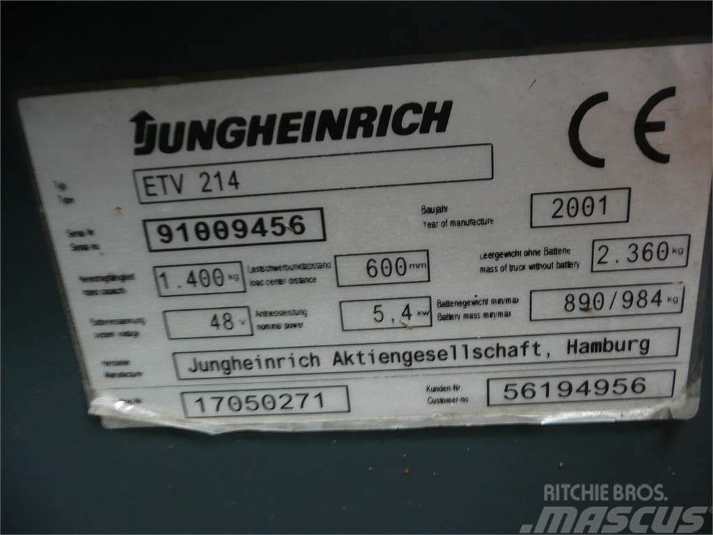 Jungheinrich ETV 214 600 DZ Viličarji s pomičnim teleskopom