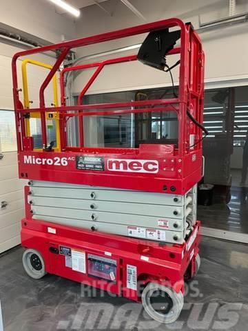 MEC Micro26 AC Electric Scissor Lift Škarjaste dvižne ploščadi