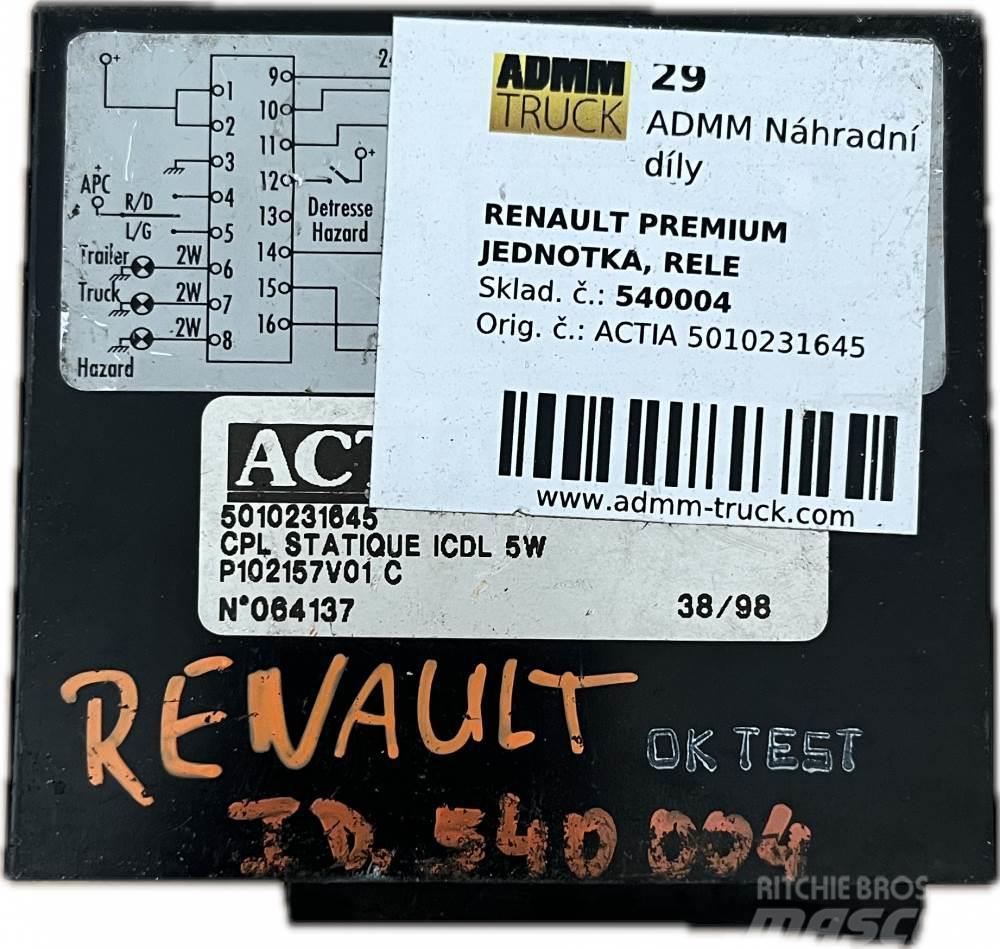 Renault PREMIUM JEDNOTKA, RELE Druge komponente