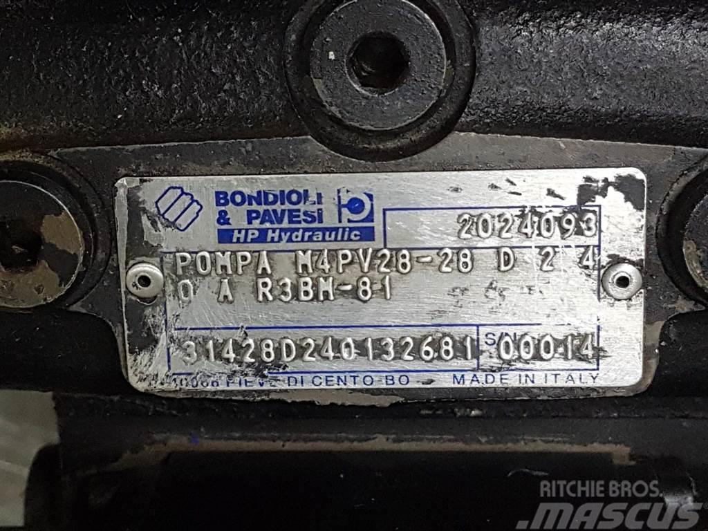 GiANT - Bondioli & Pavesi M4PV28-28-Drive pump repair Hidravlika