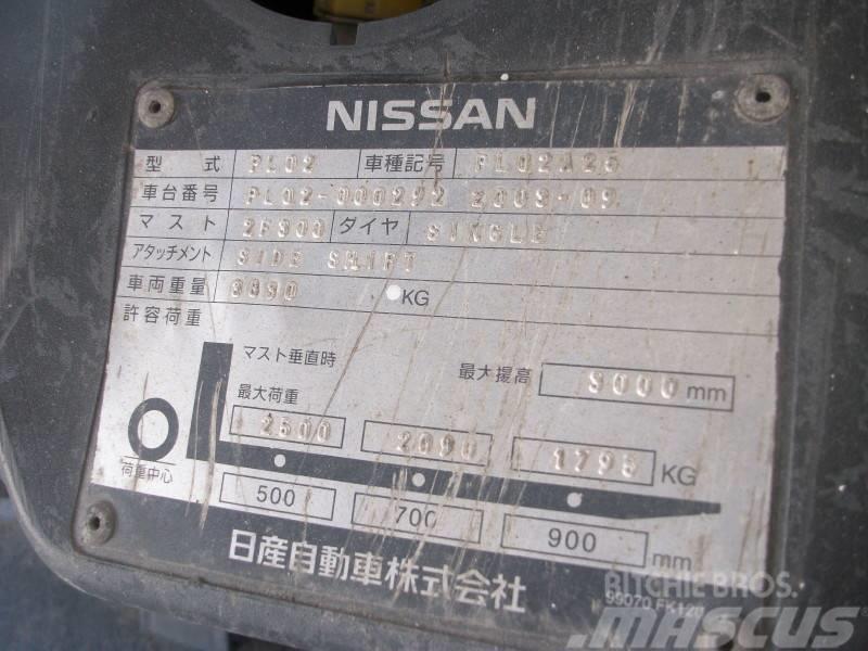 Nissan PL02A25 Plinski viličarji