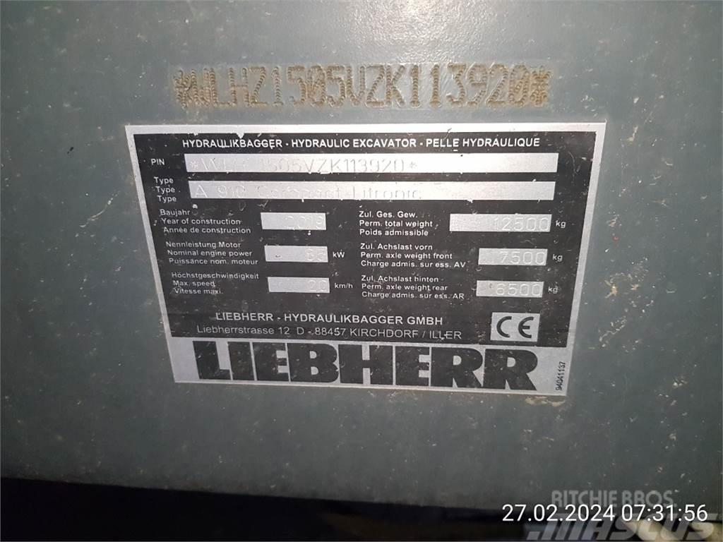 Liebherr A910compact Bagri na kolesih