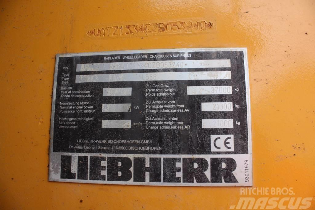 Liebherr L586XP Kolesni nakladalci