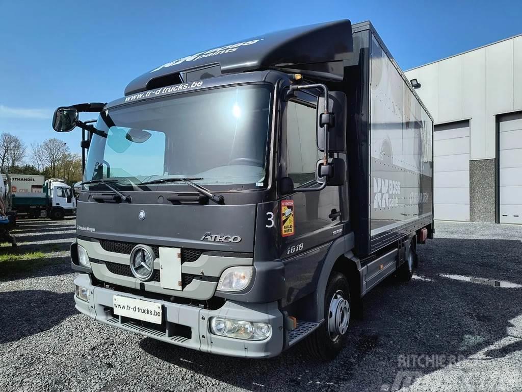 Mercedes-Benz Atego 1018 KOFFER/CAISSE + D'HOLLANDIA 1500 KG Tovornjaki zabojniki