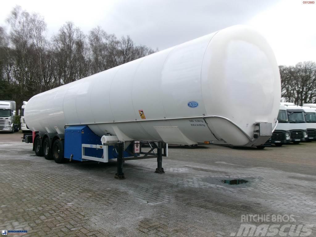Indox Low-pressure LNG gas tank inox 56.2 m3 / 1 comp Polprikolice cisterne