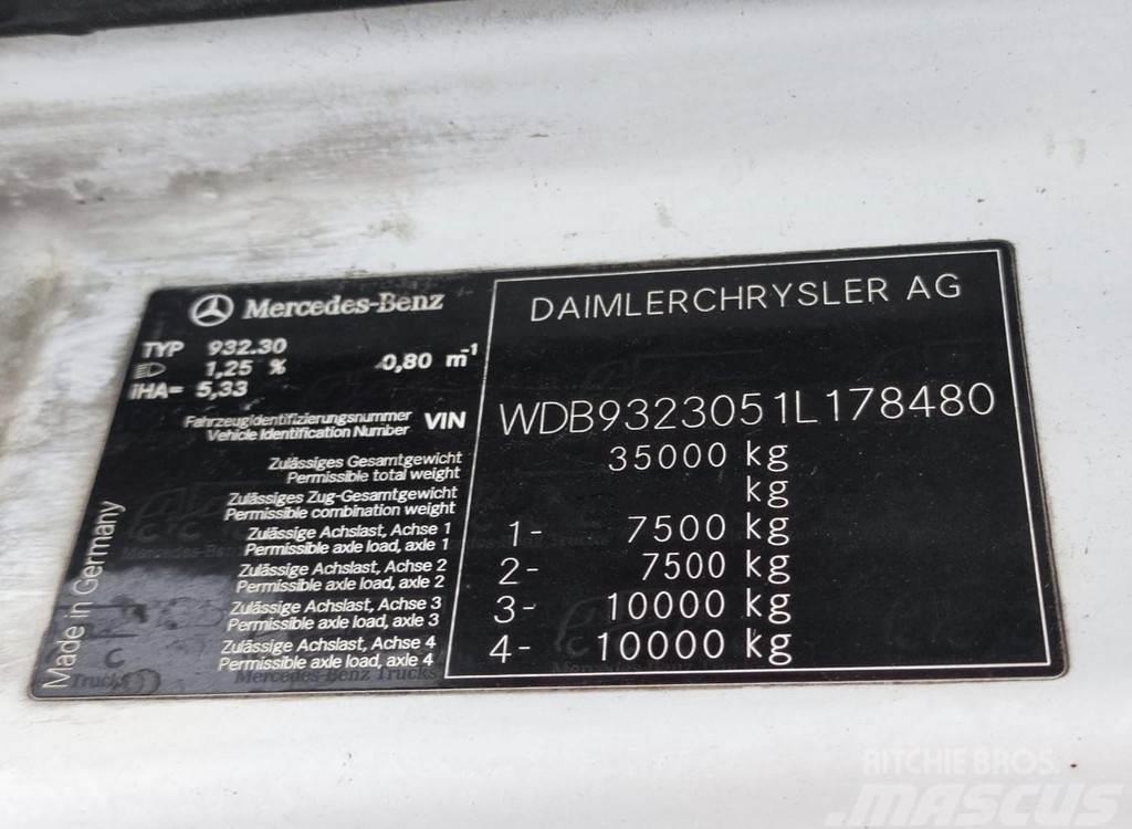 Mercedes-Benz Actros 3241K/45 8X4M / OM501 Engine sold / Gearbox Podvozje in vzmetenje