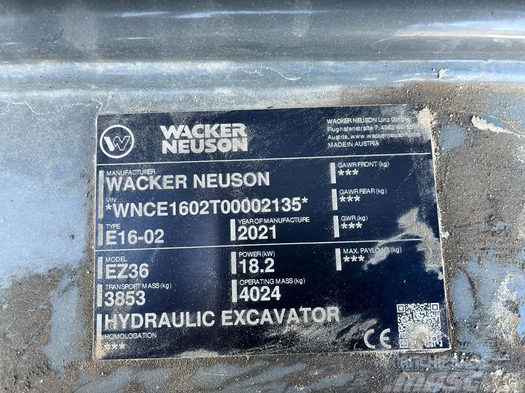 Wacker Neuson EZ 36 Mini bagri <7t