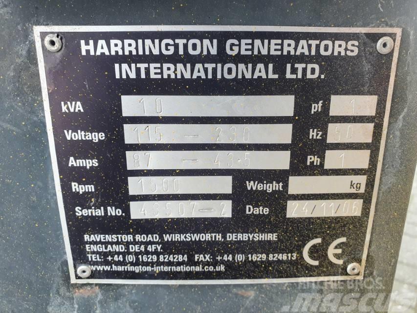 Harrington 10 kVA Dizelski agregati