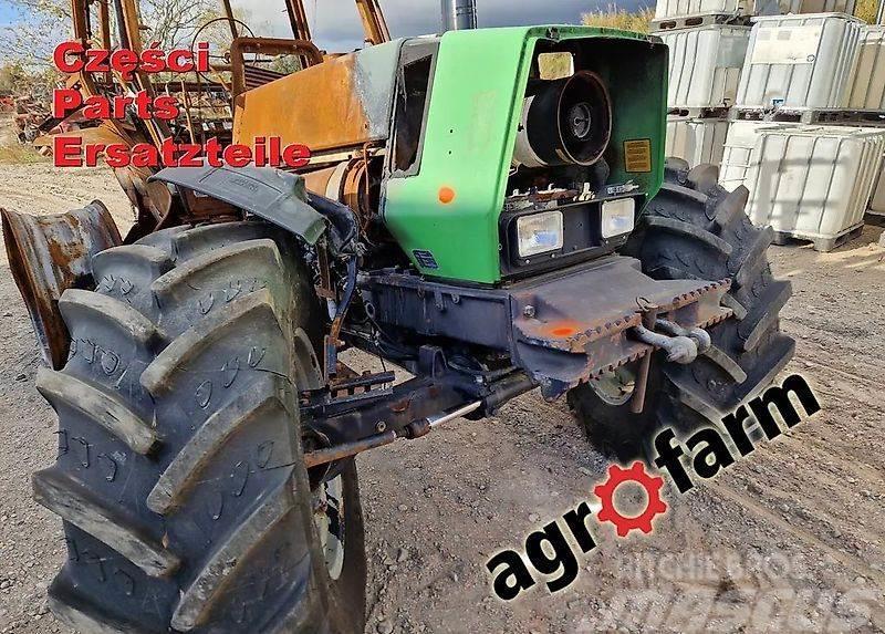 Deutz spare parts Agrostar 6.61 blok wał obudowa skrzyni Druga oprema za traktorje