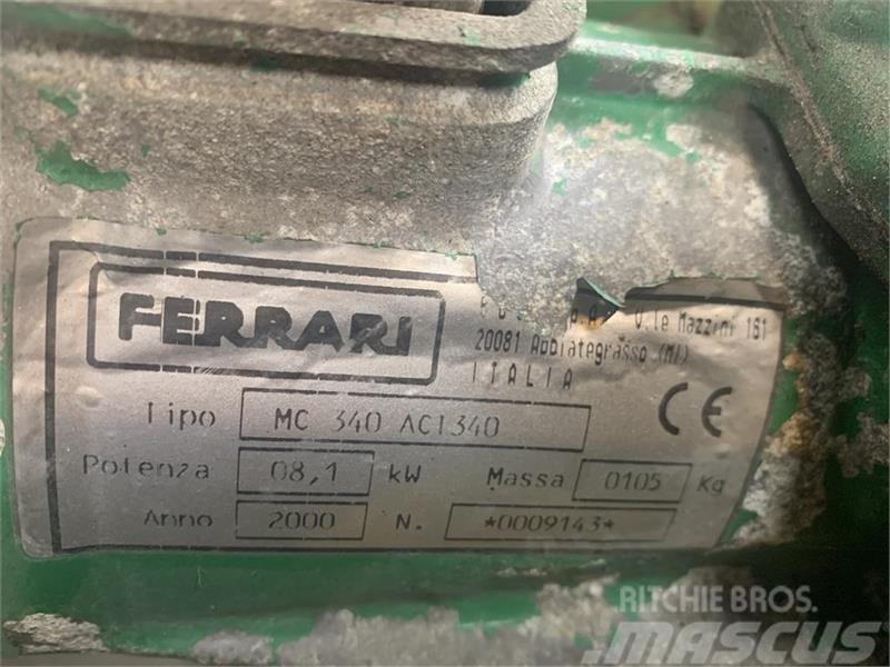 Ferrari 340 benzin med 1 meter kost Manjši traktorji