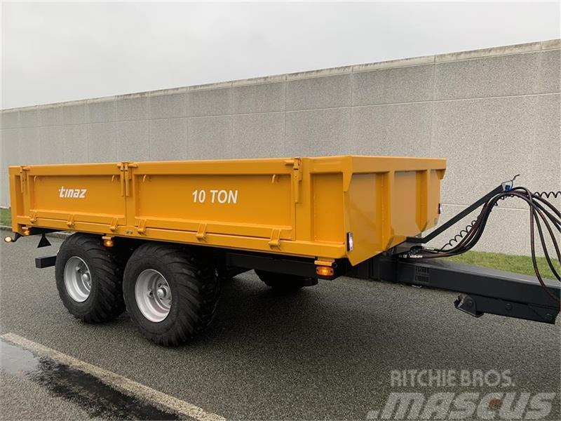 Tinaz 10 tons dumpervogn med slidsker Druga komunalna oprema