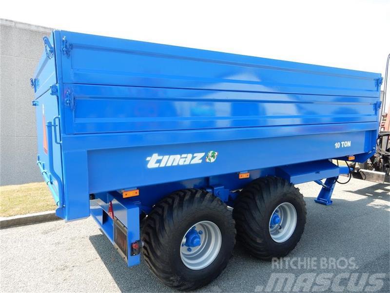 Tinaz 10 tons dumpervogn med 2x30 cm ekstra sider Druga komunalna oprema