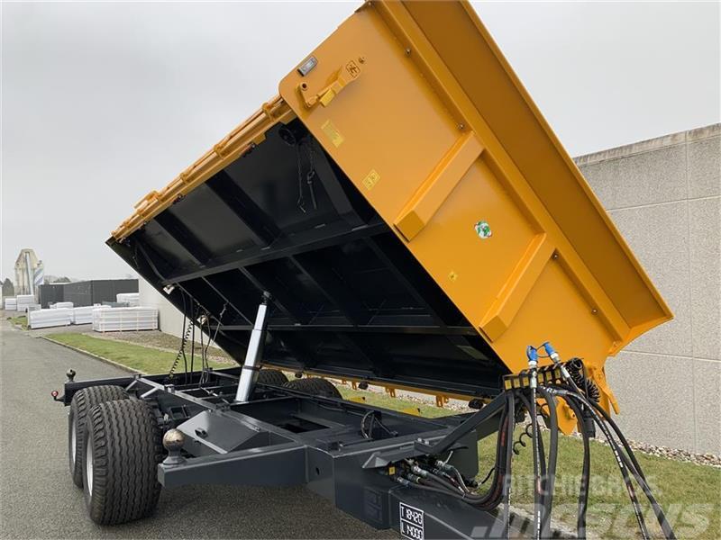 Tinaz 14 tons dumpervogn  med 3 vejstip Druga komunalna oprema