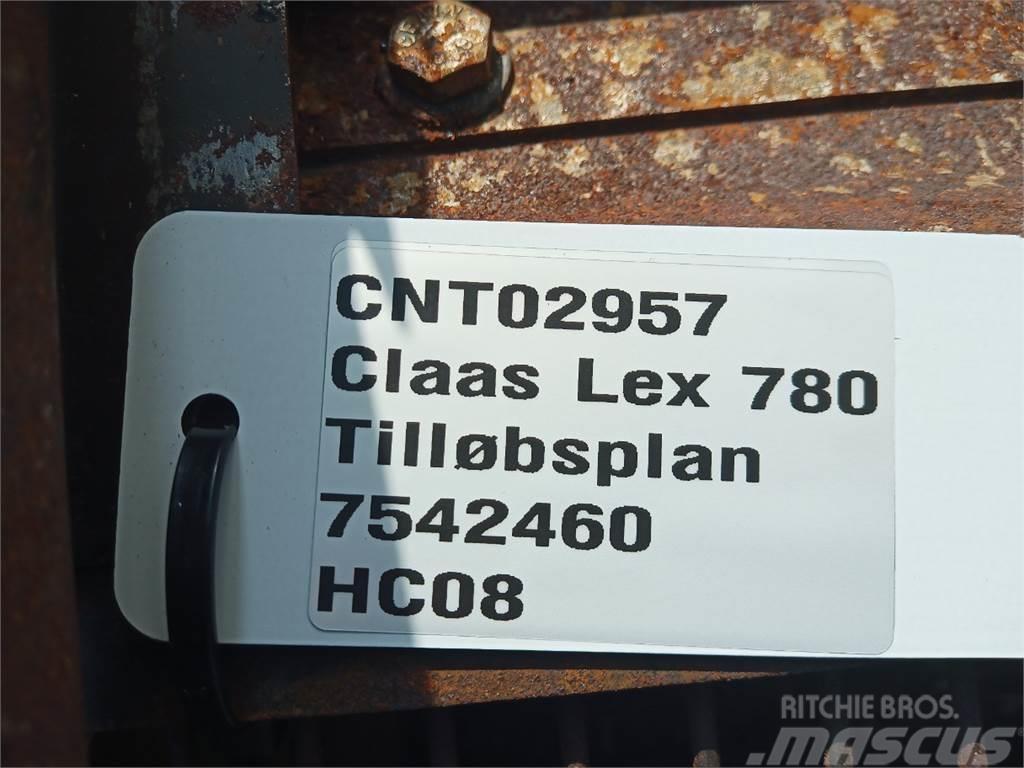 CLAAS Lexion 780 Trosilci peska in soli