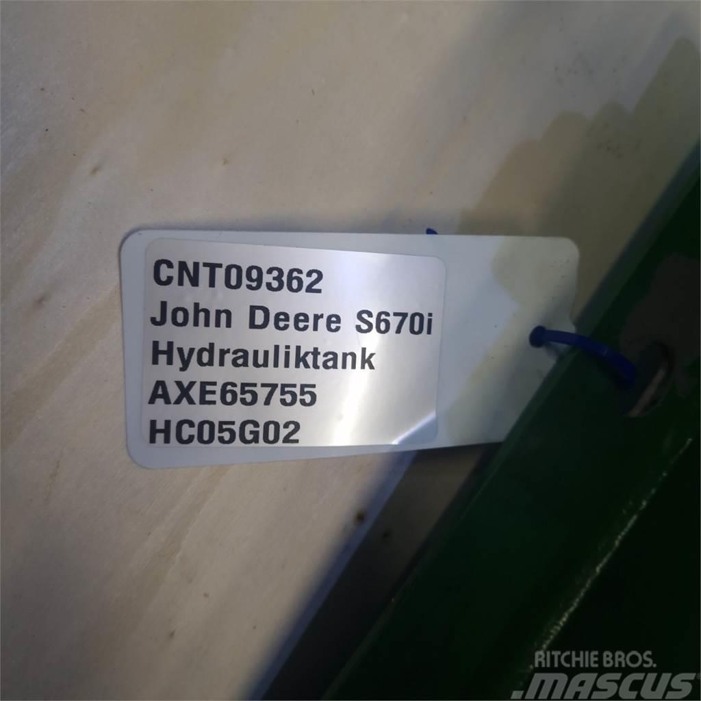 John Deere S670 Hidravlika