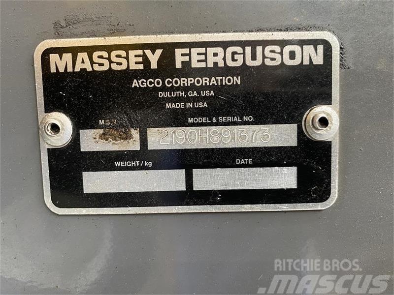 Massey Ferguson 2190 Balirke (kvadratne bale)