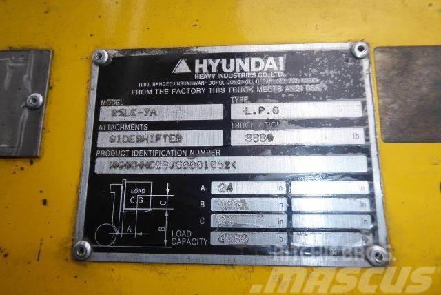 Hyundai 25LC-7A Viličarji - drugo