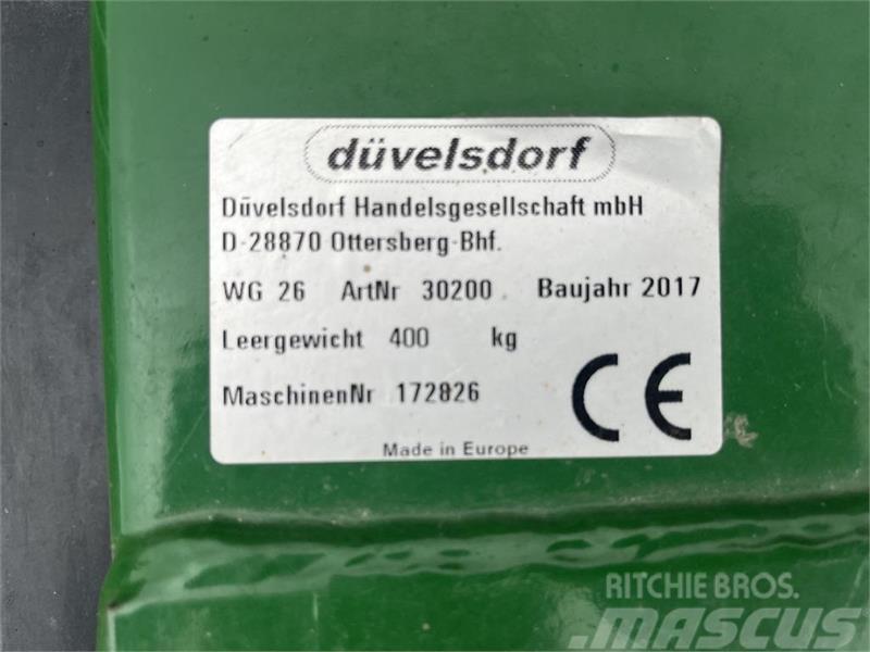 Düvelsdorf 2 M GRÆSMARKS-AFPUDSER Kosilnice