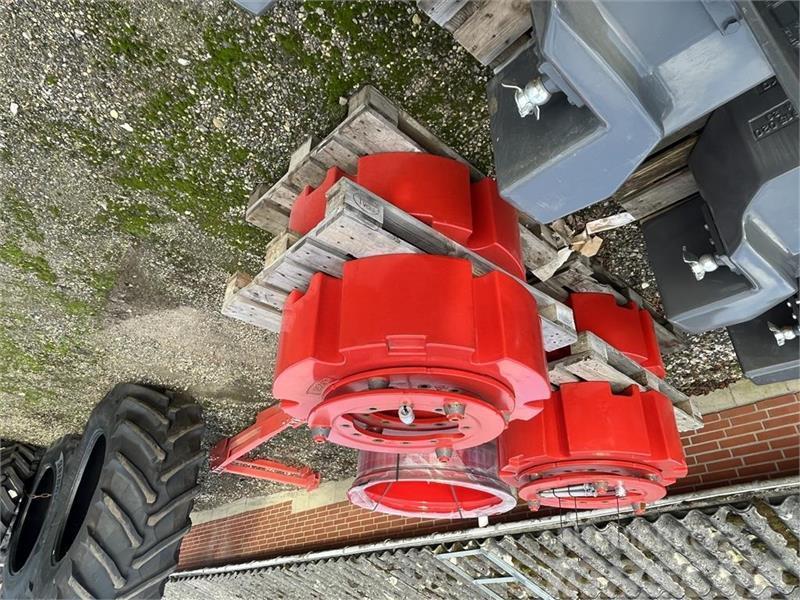 Fendt 2 X 1000 KG hjulvægte Druga oprema za traktorje