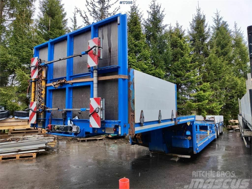 Broshuis 3 Aks Double Drop trailer with extension Druge prikolice