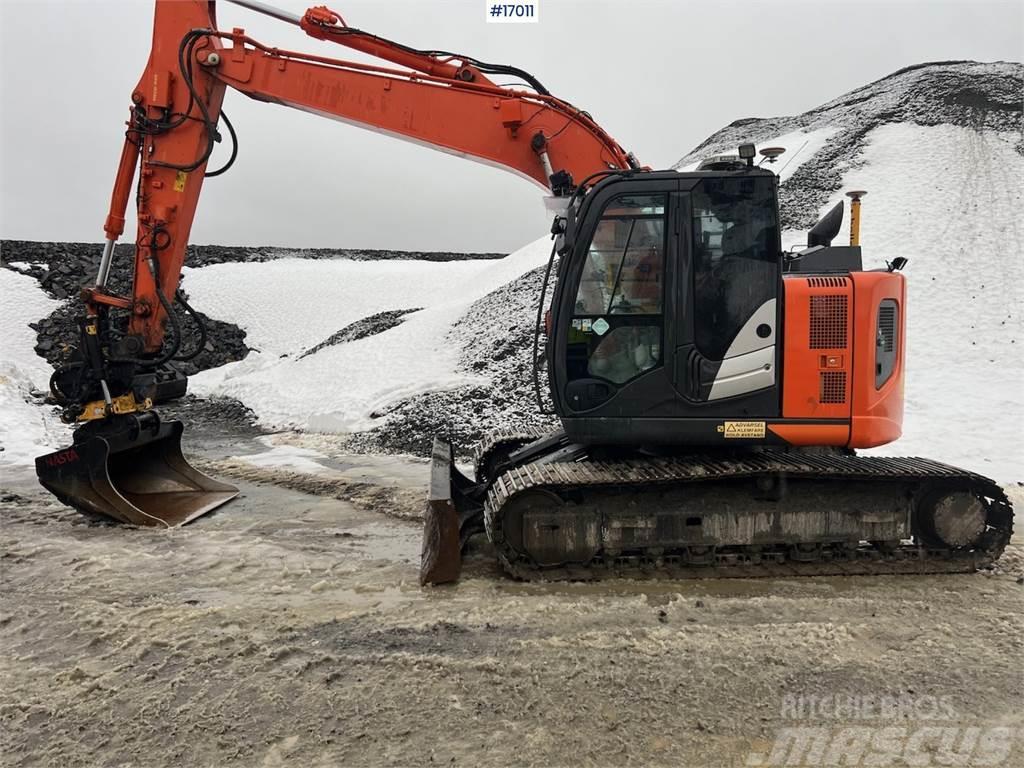 Hitachi ZX135us-6 excavator w/ gps, digging bucket, cleani Bagri goseničarji