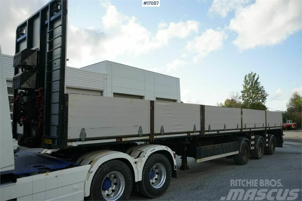 HRD Rettsemi with Tridec steering and 7,5 m extension. Druge polprikolice