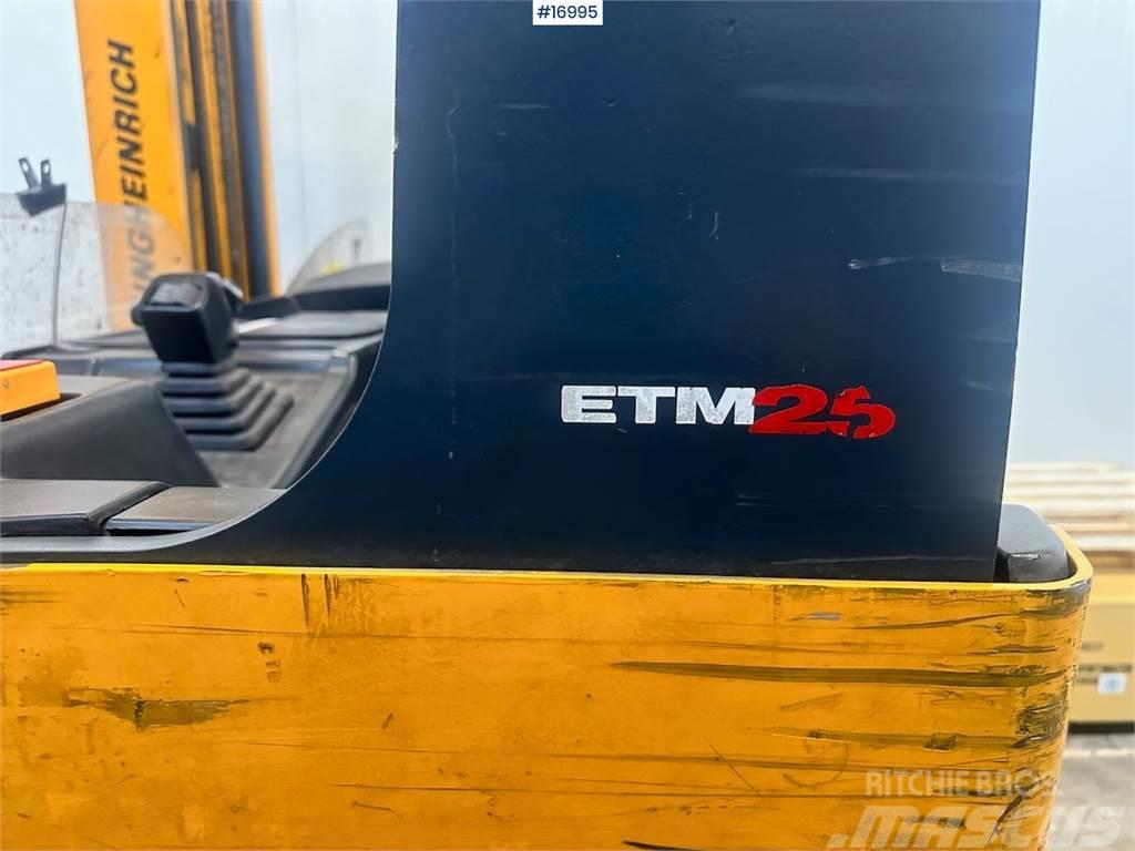Jungheinrich ETM25 Truck. Rep object. Viličarji - drugo