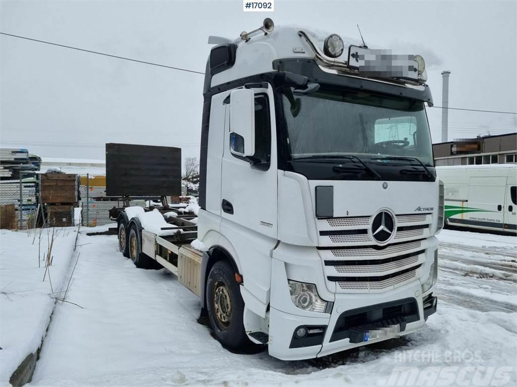 Mercedes-Benz Actros 2551 container car for sale w/trailer Kontejnerski tovornjaki