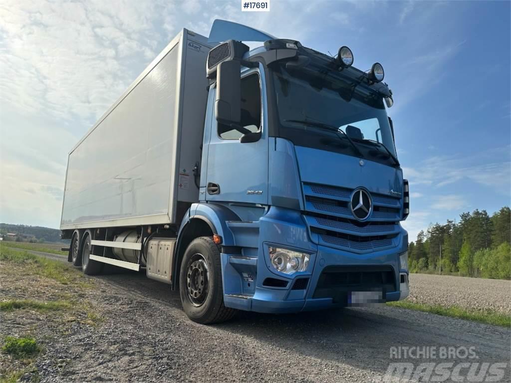 Mercedes-Benz Antons 6x2 Box truck w/ fridge/freezer unit. Tovornjaki zabojniki