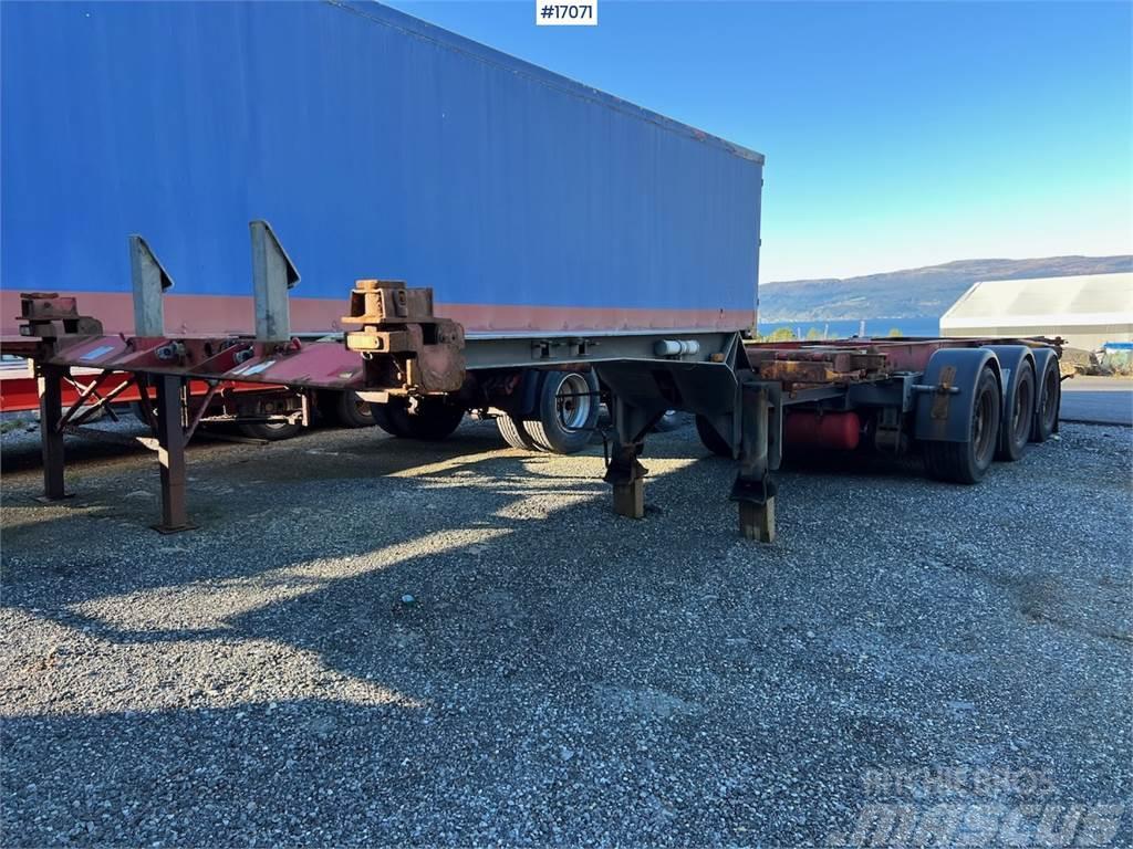 Renders 3 Axle Container trailer w/ extension to 13.60 Druge prikolice