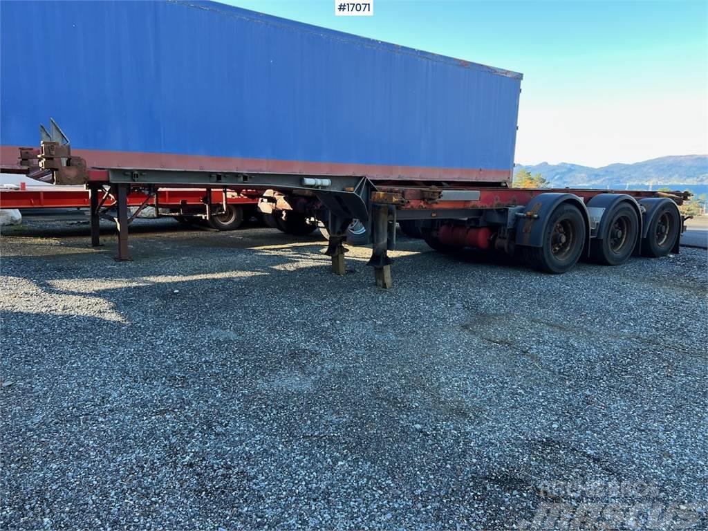 Renders 3 Axle Container trailer w/ extension to 13.60 Druge prikolice