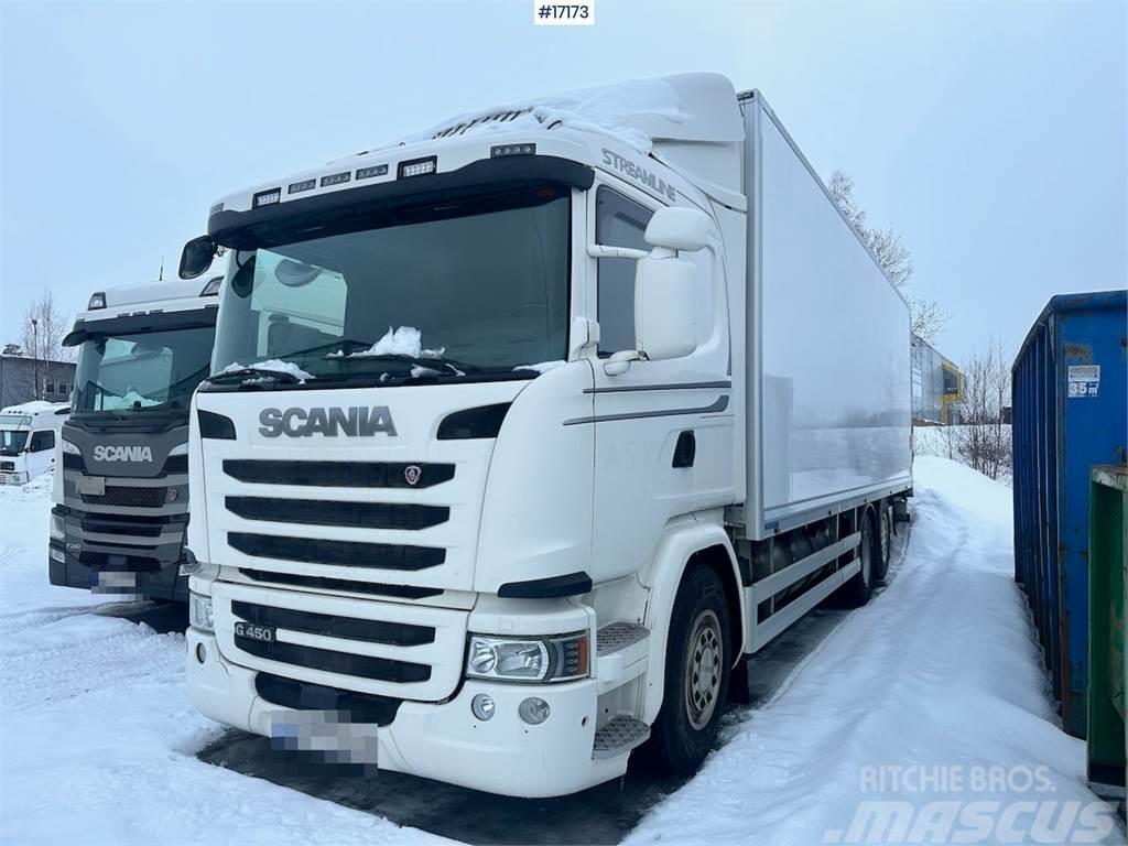 Scania G450 6x2 Box truck w/ fridge/freezer unit. Tovornjaki zabojniki