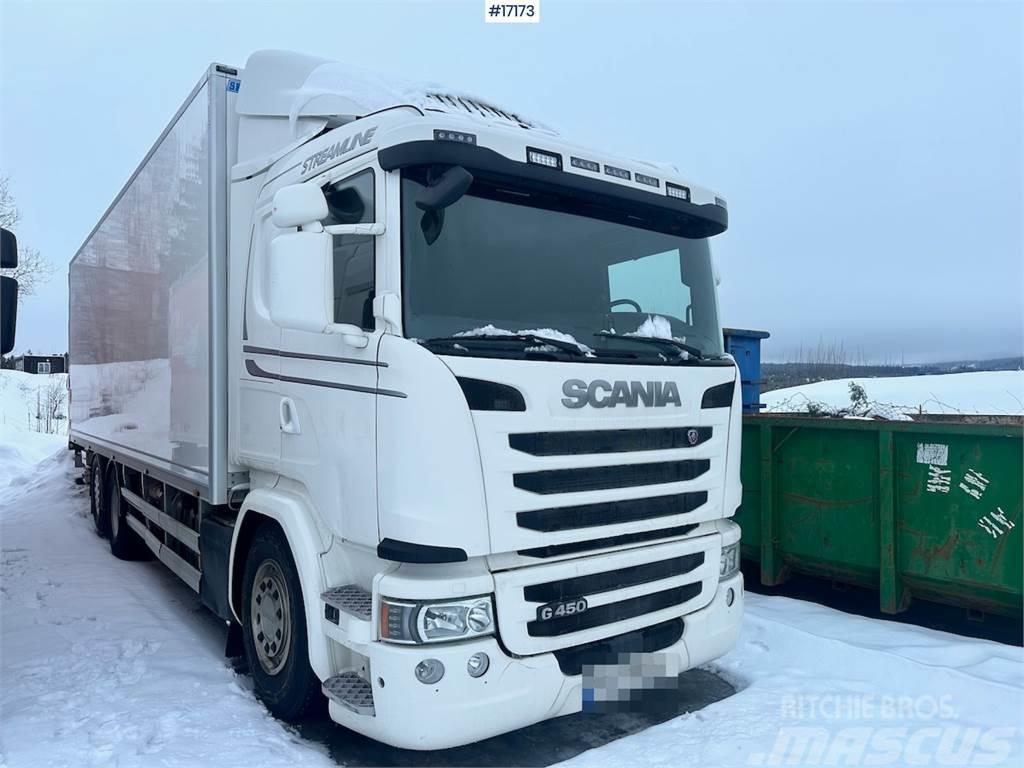 Scania G450 6x2 Box truck w/ fridge/freezer unit. Tovornjaki zabojniki