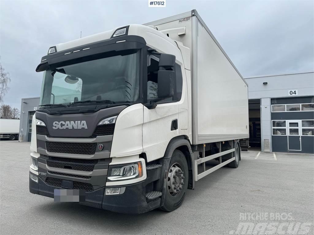 Scania P280 4x2 Box truck. WATCH VIDEO Tovornjaki zabojniki