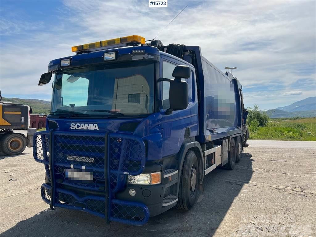 Scania P400 6x2 compactor truck, REP OBJECT Komunalni tovornjaki