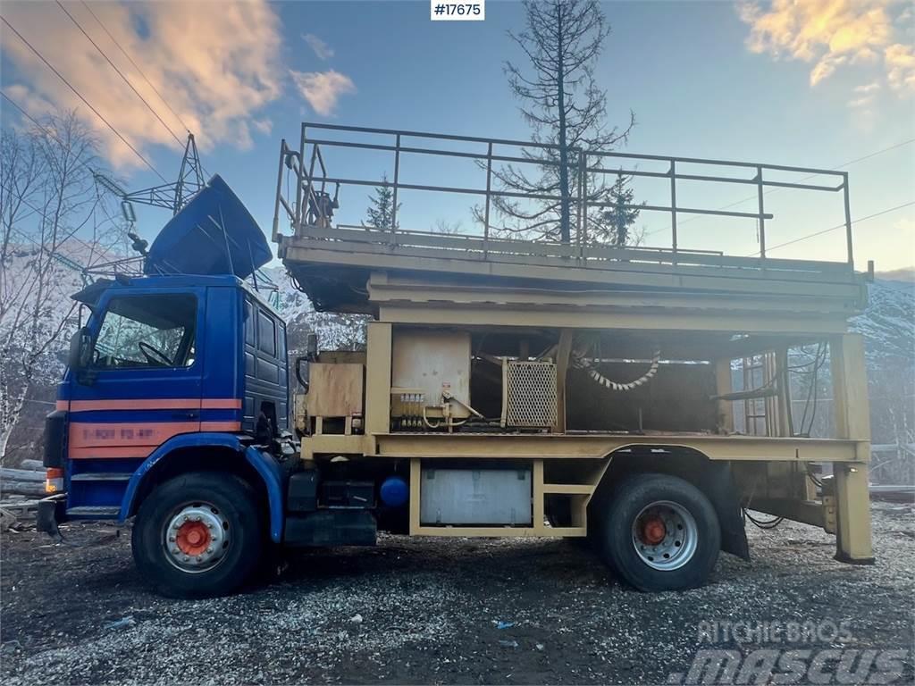 Scania P93m lift truck (motor equipment) Avtokošare