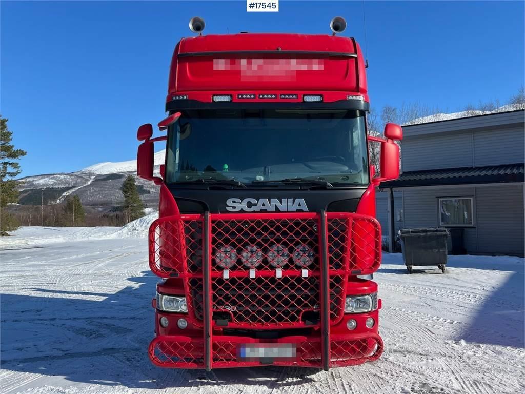 Scania R730 6x2 hook lift w/ JOAB L20 hook Kotalni prekucni tovornjaki