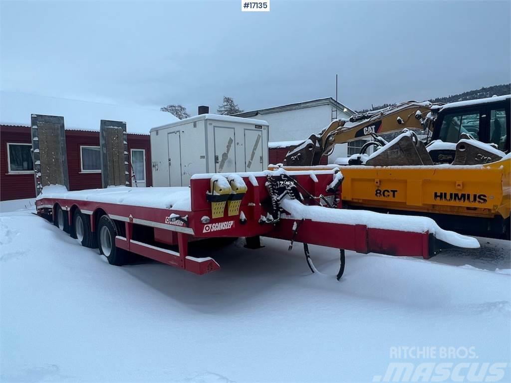  Scanslep machine trailer w/ hydraulic driving brid Druge prikolice