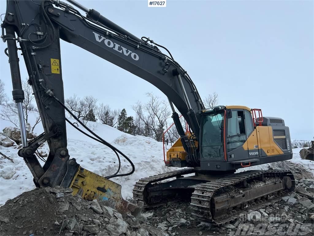 Volvo EC380EL excavator w/ 4370 hours WATCH VIDEO Bagri goseničarji