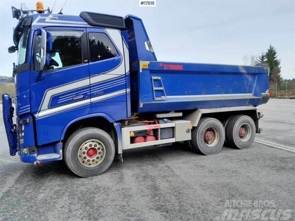Volvo FH750 6x4 tipper Kiper tovornjaki