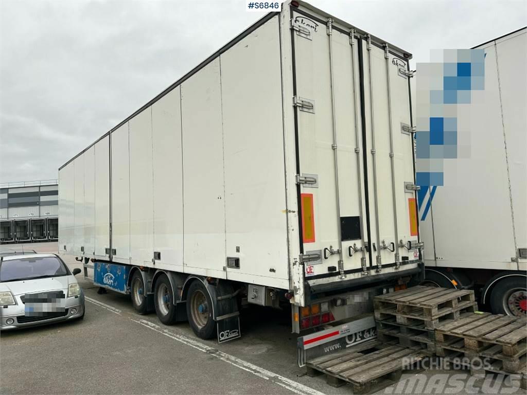 Ekeri L-3 Refrigerated trailer with opening side Prikolice hladilniki