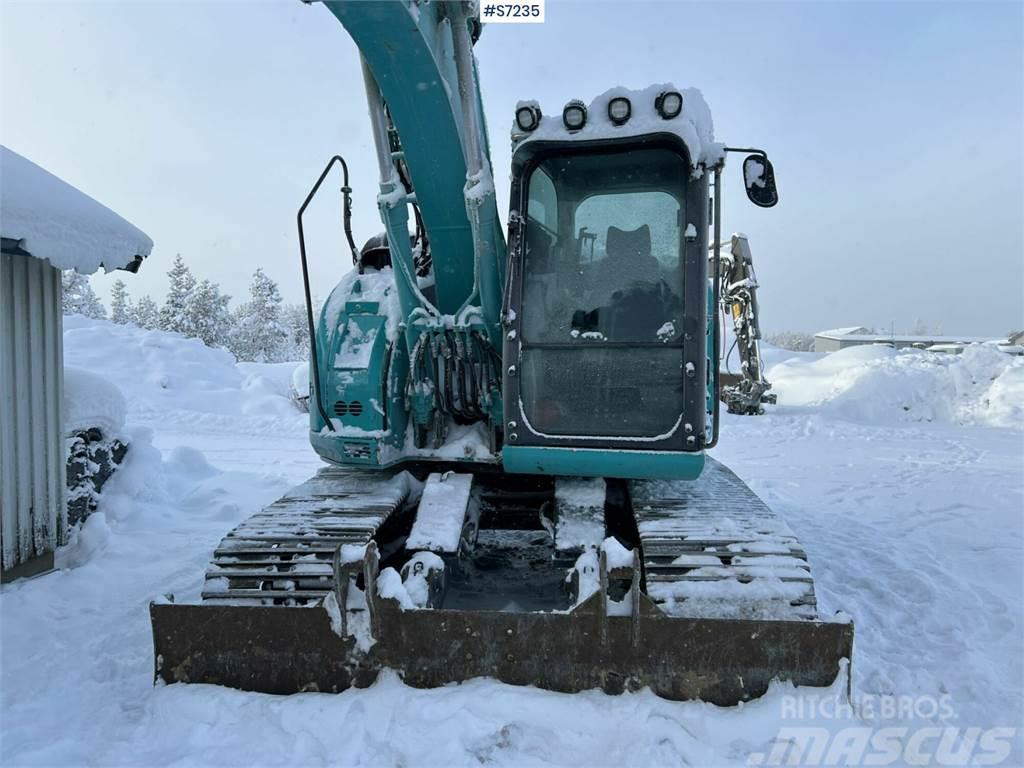 Kobelco SK140 SRLC-5 Excavator with Engcon rototilt Bagri goseničarji